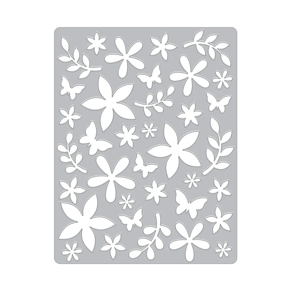 Flower Pattern Cover Plate