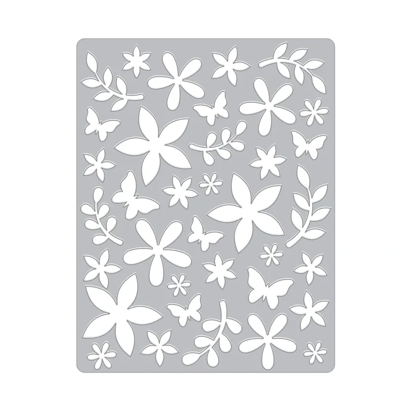 Flower Pattern Cover Plate