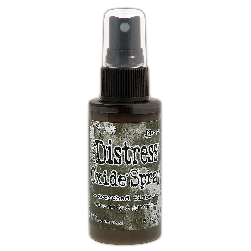 Distress Oxide Spray: Scorched Timber