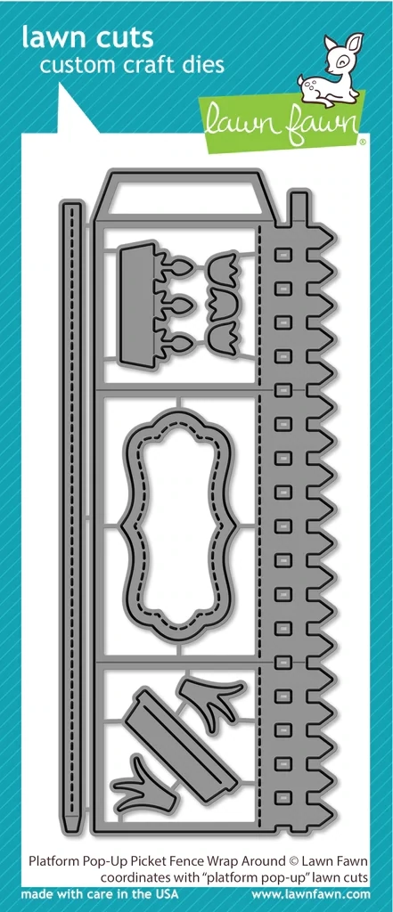 LF Platform Pop-up Picket Fence Wrap Around Die
