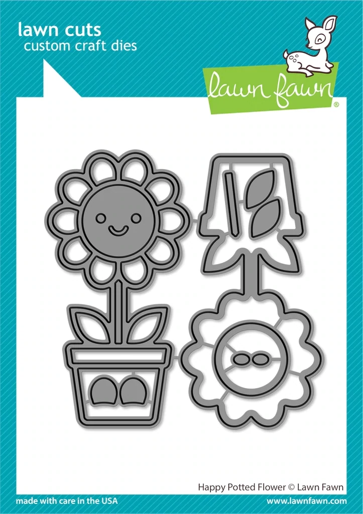 LF Happy Potted Flower Die