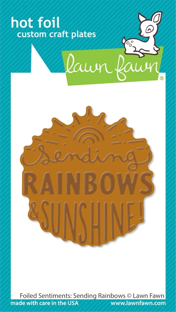 LF Hot Foil Sending Rainbows