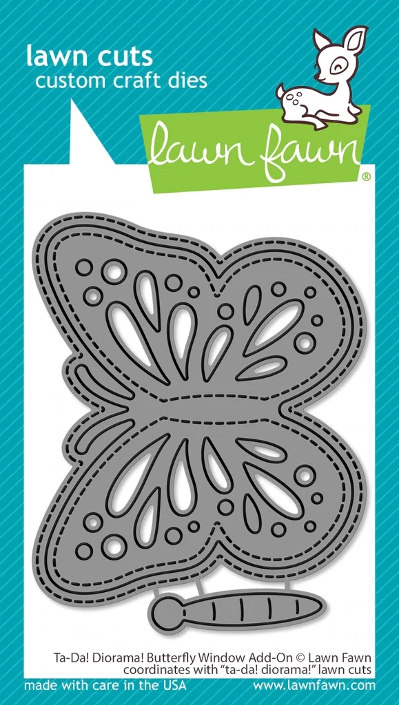 LF Ta-Da! Diorama! Butterfly Window Add-on Die
