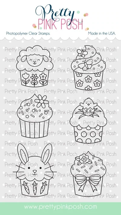 Easter Cupcakes Stamp