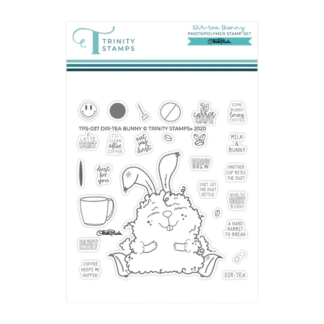 Dir-Tea Bunny Stamp And Die