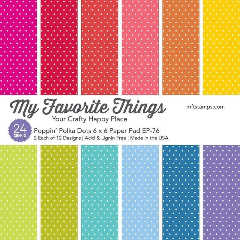 Poppin&#39; Polka Dots Paper Pad