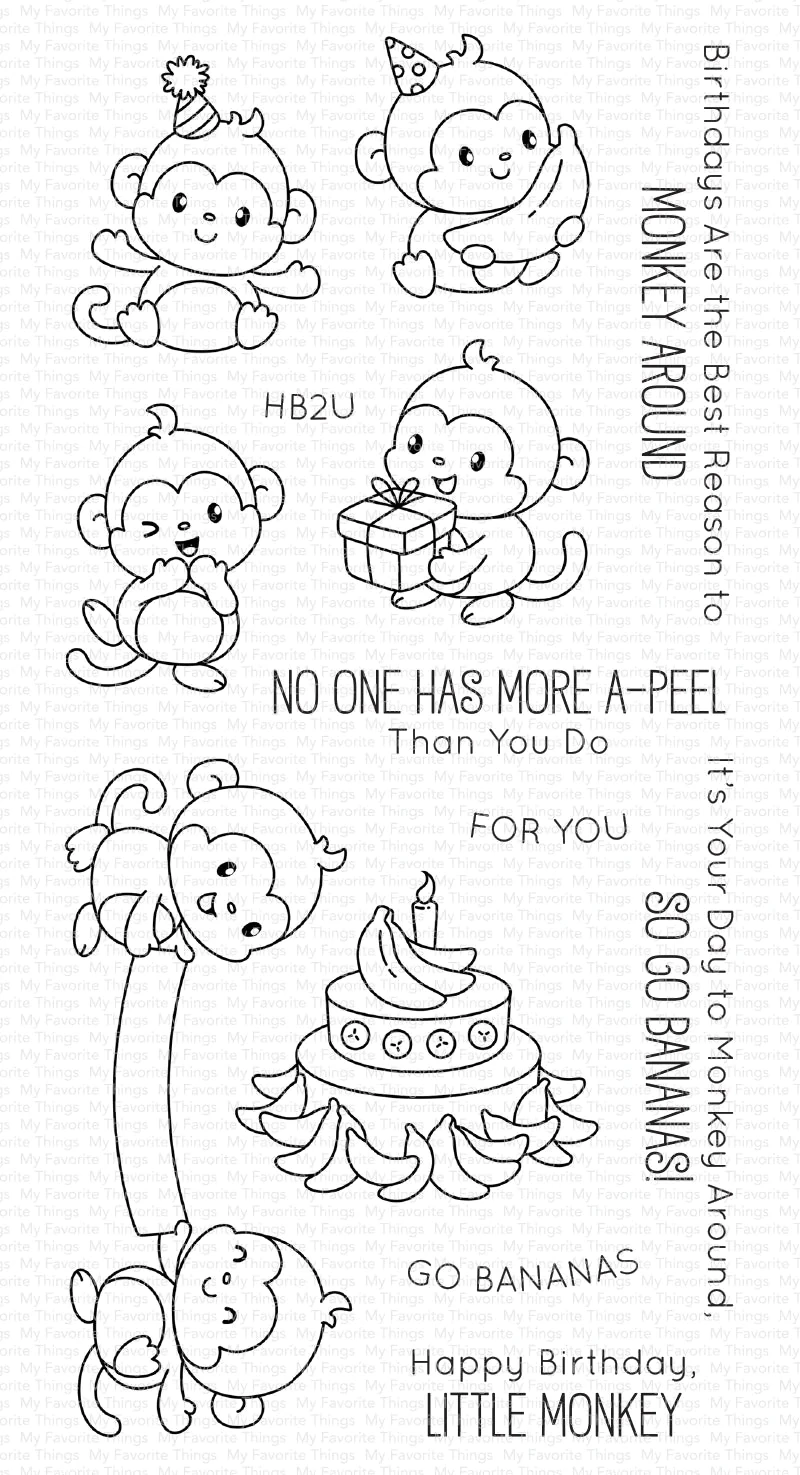 Monkey Around Stamp And Die