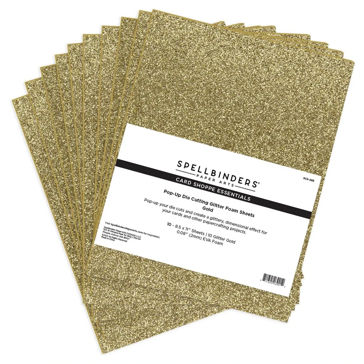Gold &amp; Silver Foam Sheets