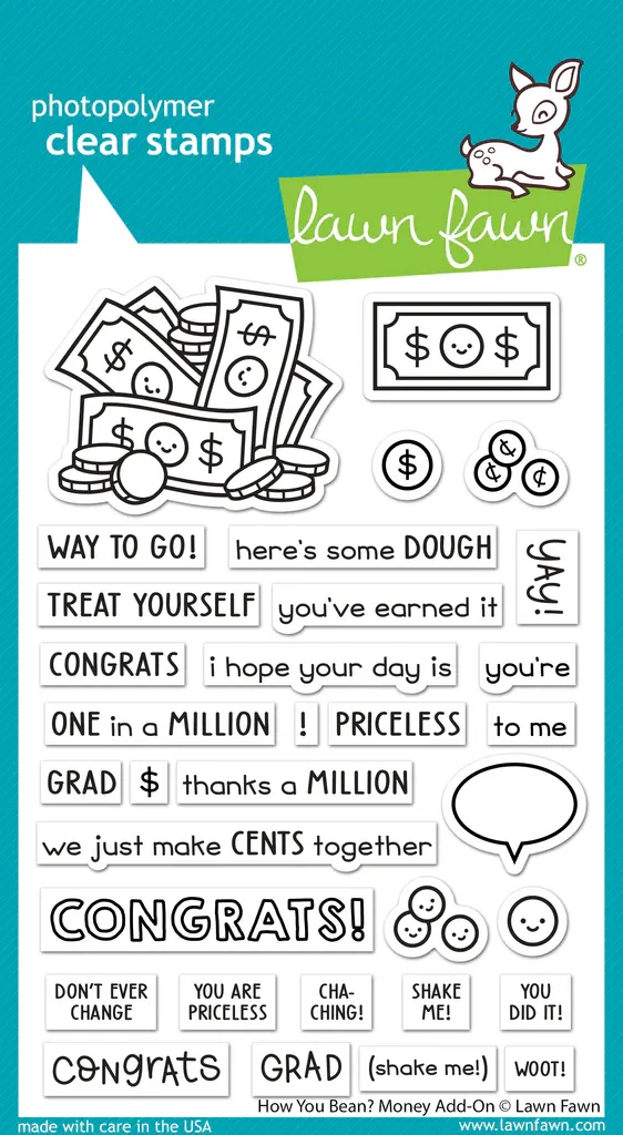 LF How You Bean ? Money Add-on Stamp