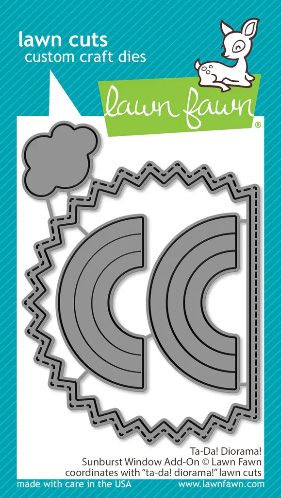 LF Ta-Da! Diorama Sunburst Window Add-on Dies