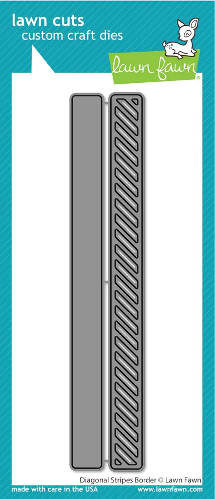 LF Diagonal Stripes Border Dies