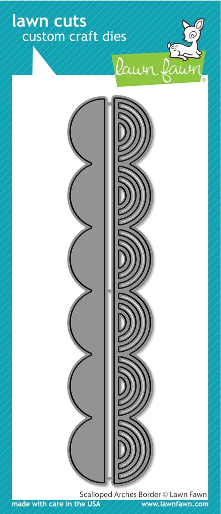 LF Scalloped Arches Border Die