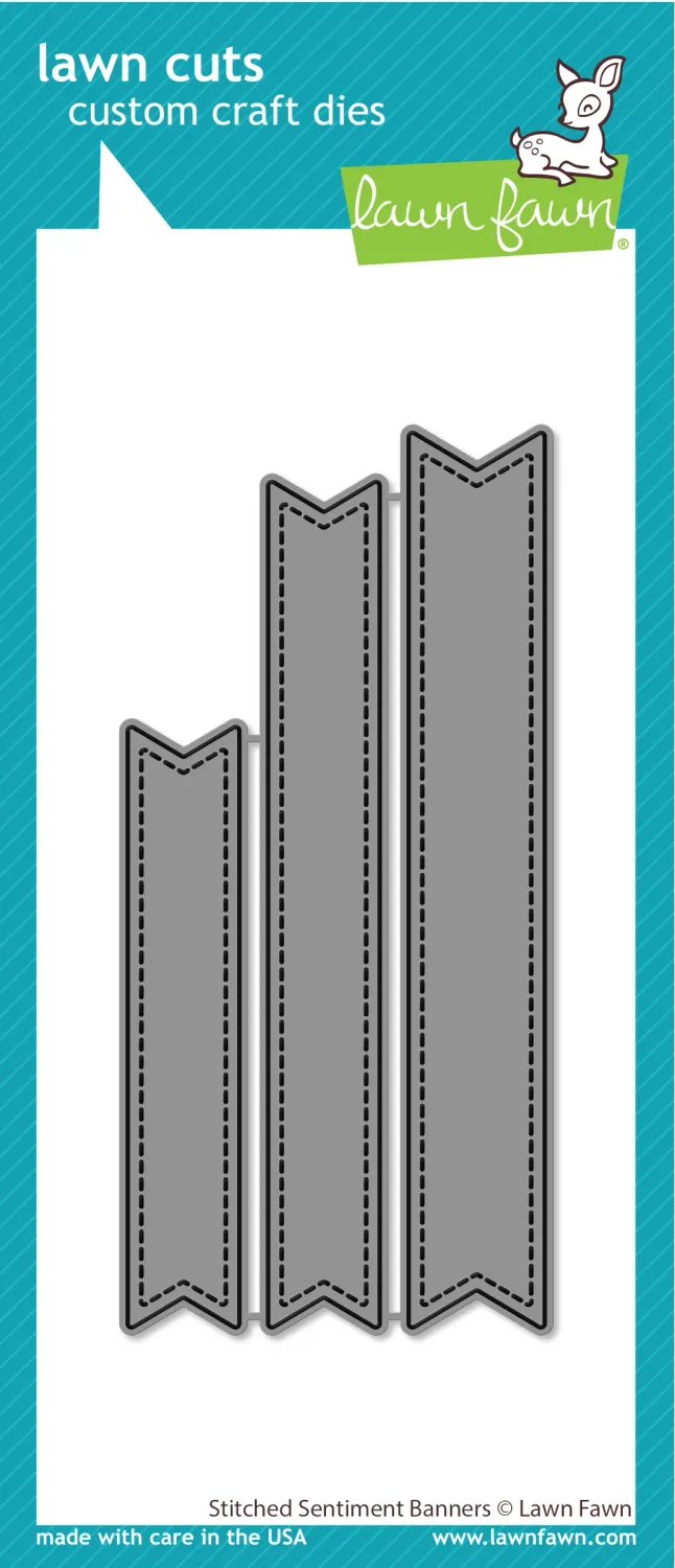 LF Stitched Sentiment Banners Die