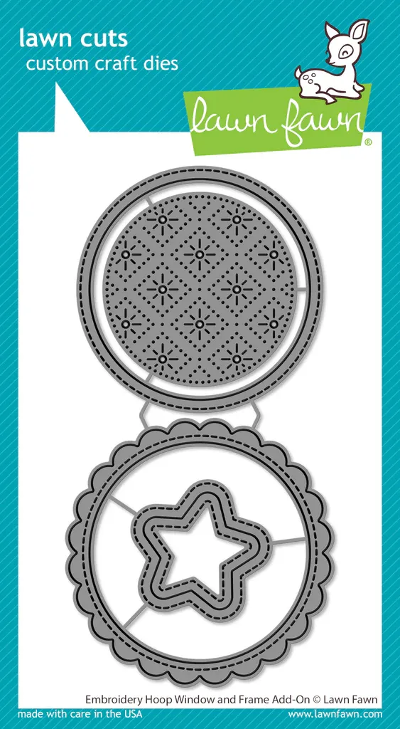 LF Embroidery Hoop Window &amp; Frame Add-on Dies