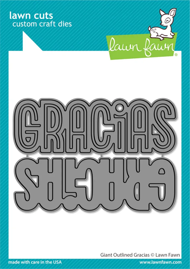 LF Giant Outlined Gracias Die