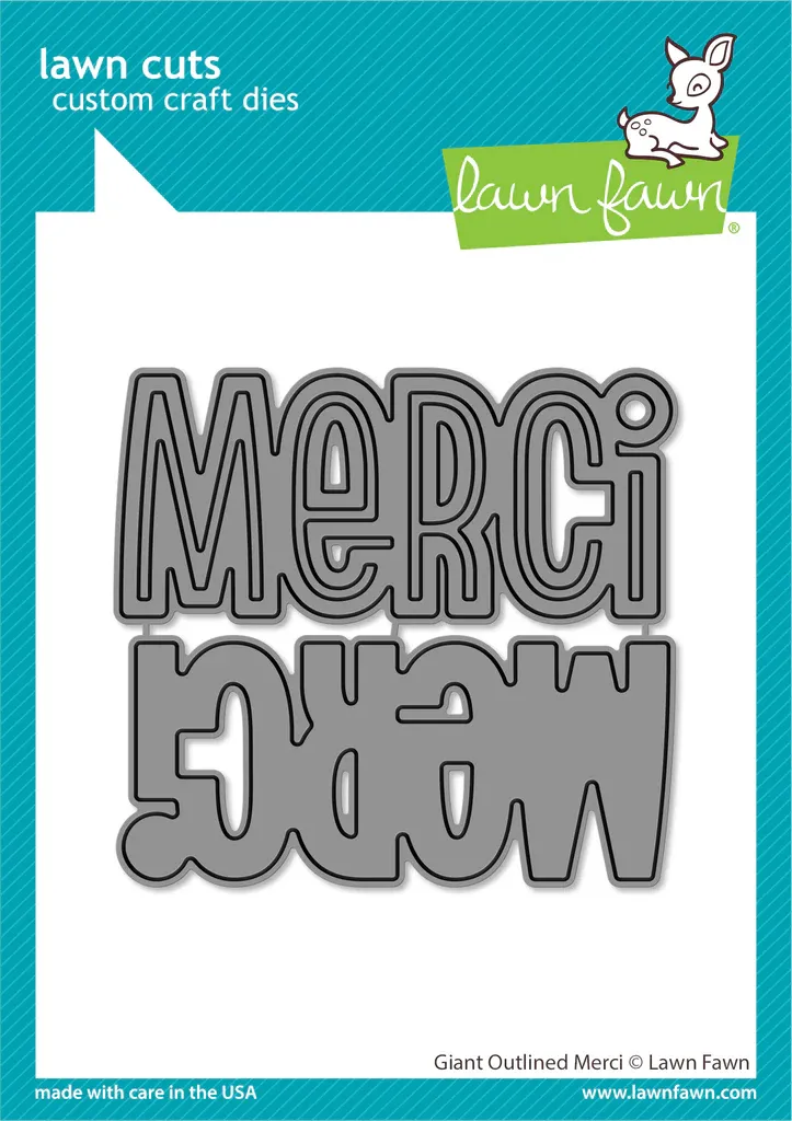 LF Giant Outlined Merci Die