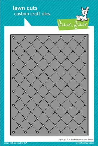 LF Quilted Star Backdrop Die
