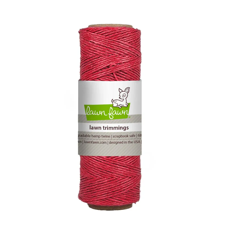 LF Red Hemp Twine