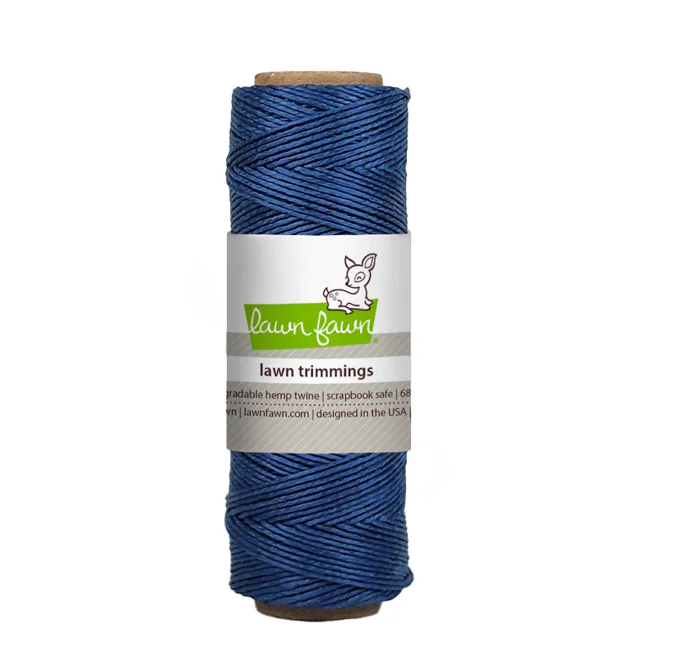 LF Denim Blue Hemp Twine