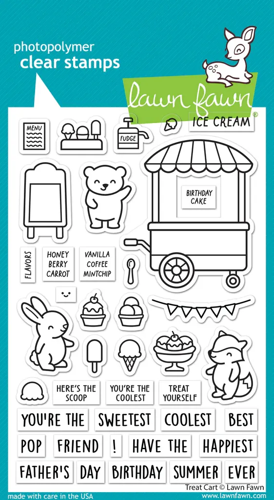 LF Treat Cart Stamps