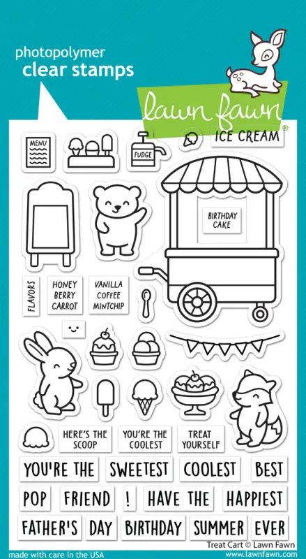Treat Cart Stamps