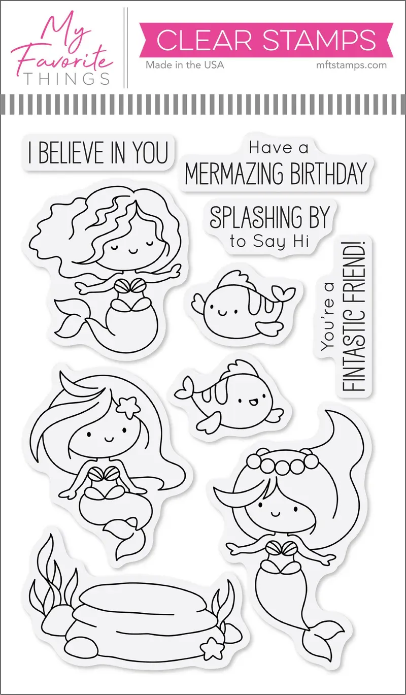 JB Fintastic Friends Stamp &amp; Die