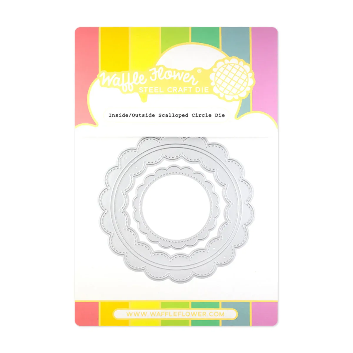 Inside/Outside Scalloped Circle Die