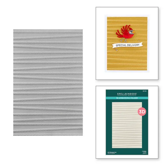 All Wrapped Up Embossing Folder