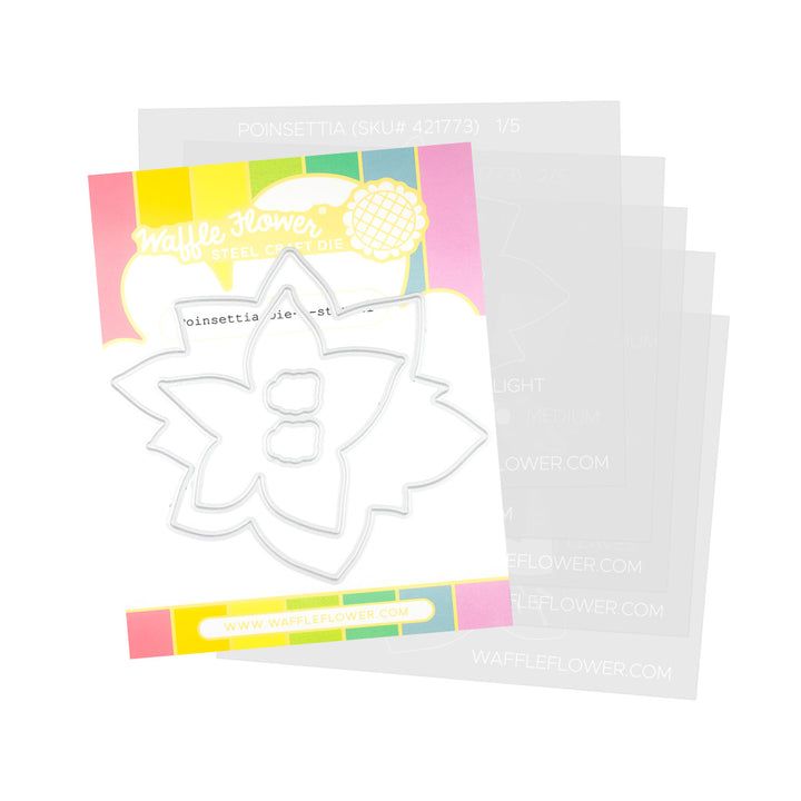 Poinsettia Die-n-Stencil