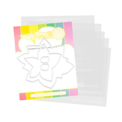 Poinsettia Die-n-Stencil