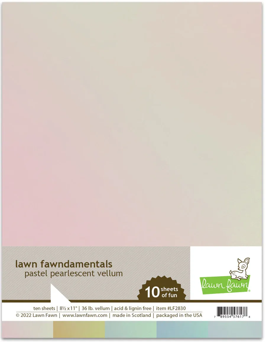 LF Pastel Pearlescent Vellum