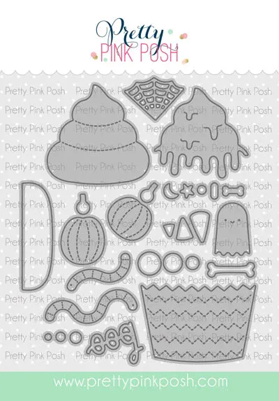 Big Halloween Cupcake Die