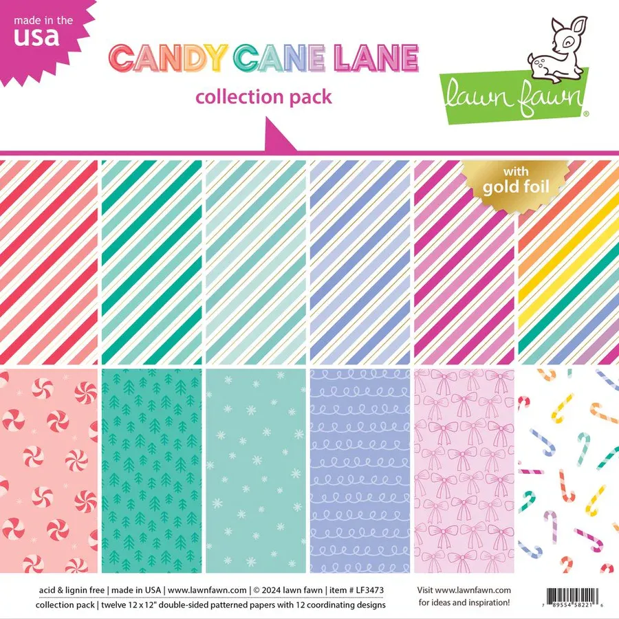 LF Candy Cane Lane 12x12 Collection Pack