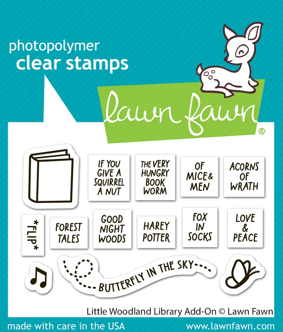 LF Little Woodland Library Add-on Stamps