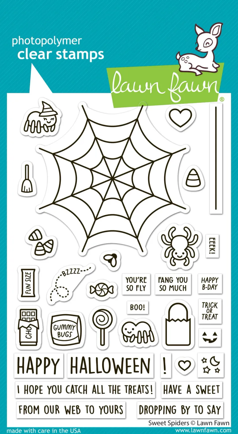 LF Sweet Spiders Stamps