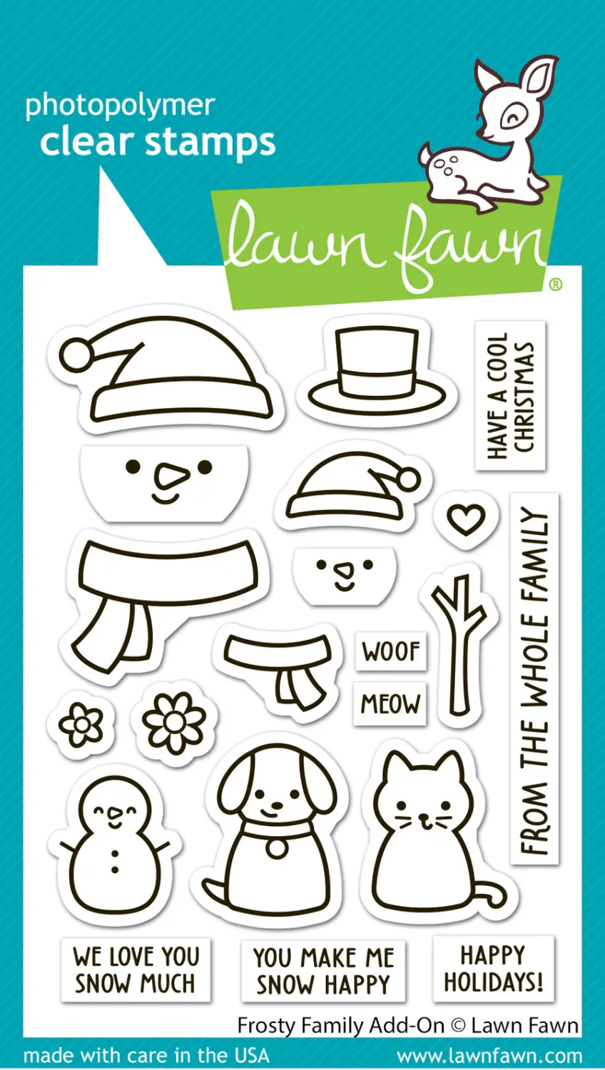 LF Frosty Family Add-on Stamps