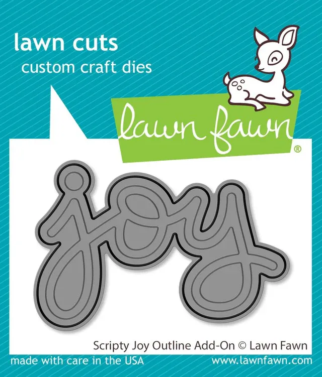LF Scripty Joy Outline Add-on Die