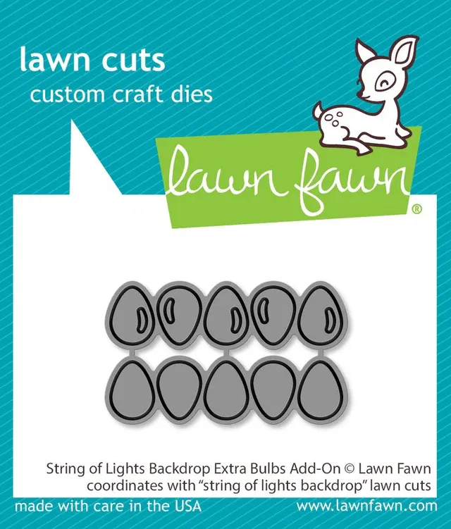 LF String Of Lights Backdrop Extra Bulbs Add-on Dies