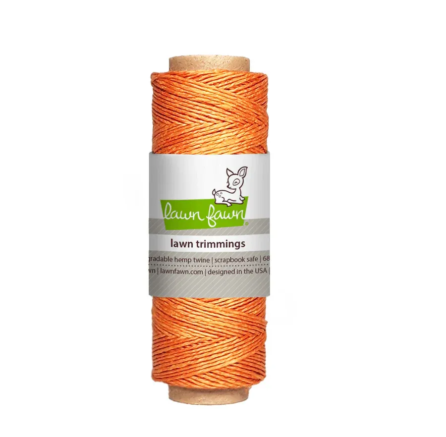 LF Orange Hemp Twine