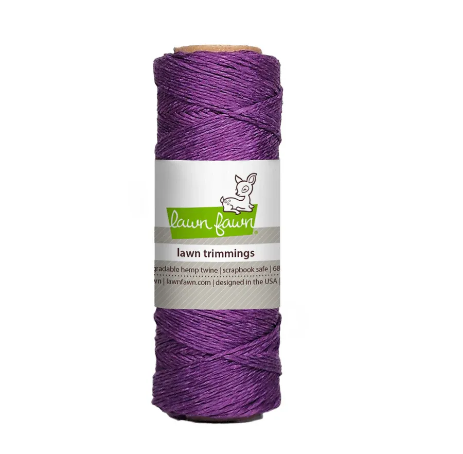 LF Purple Hemp Twine