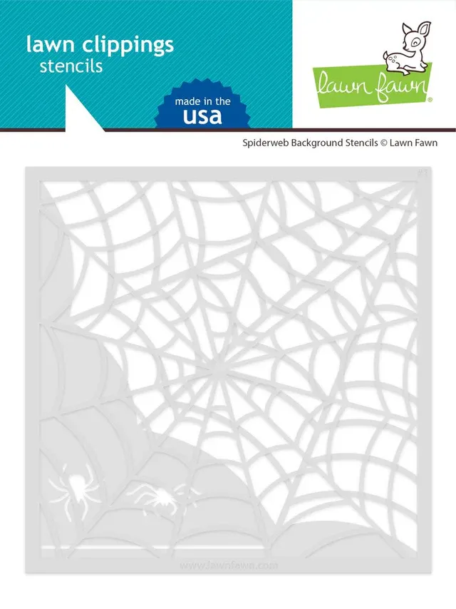 LF Spiderweb Background Stencils