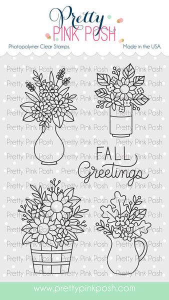 Fall Bouquets Stamp &amp; Die