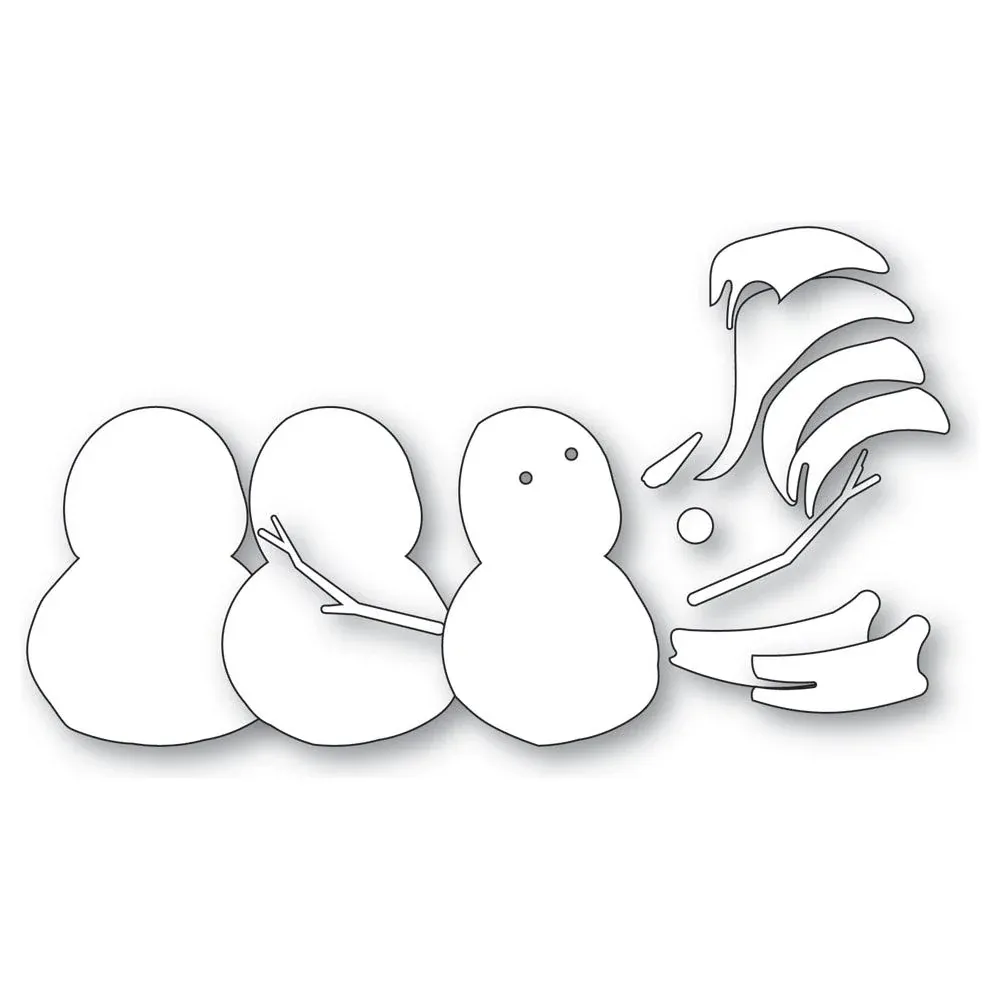 Cordial Snowman Die