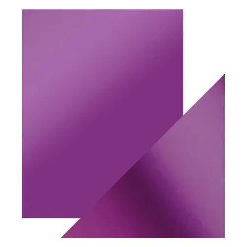 Purple Mist Mirror Cardstock