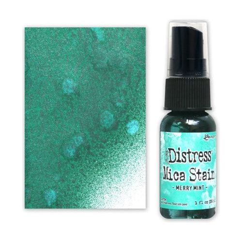 Distress Mica Stain: Merry Mint