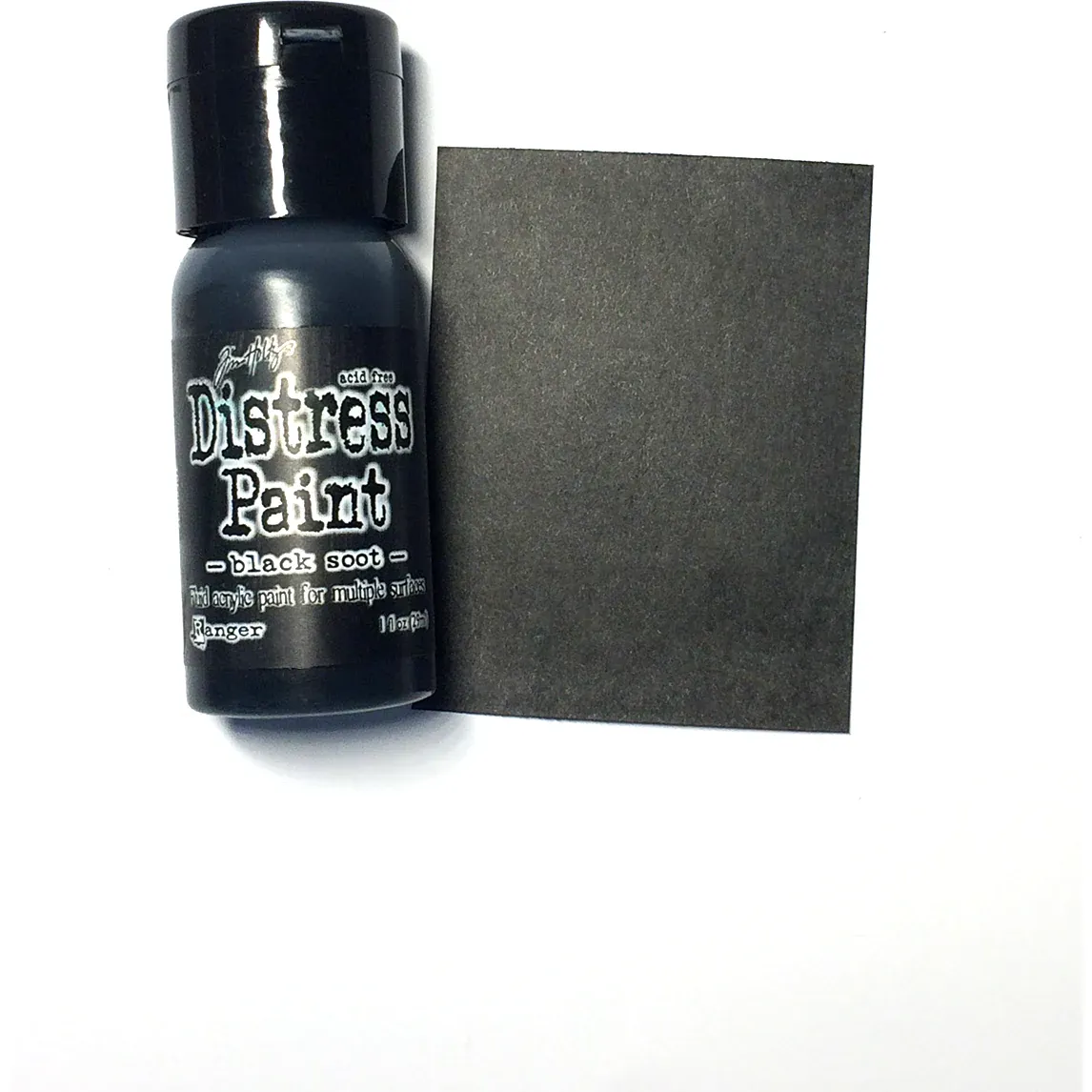 Distress Paint Black Soot