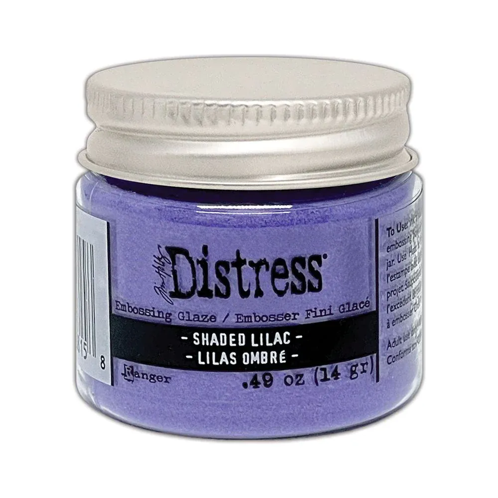 Distress Embossing Glaze: Shaded Lilac