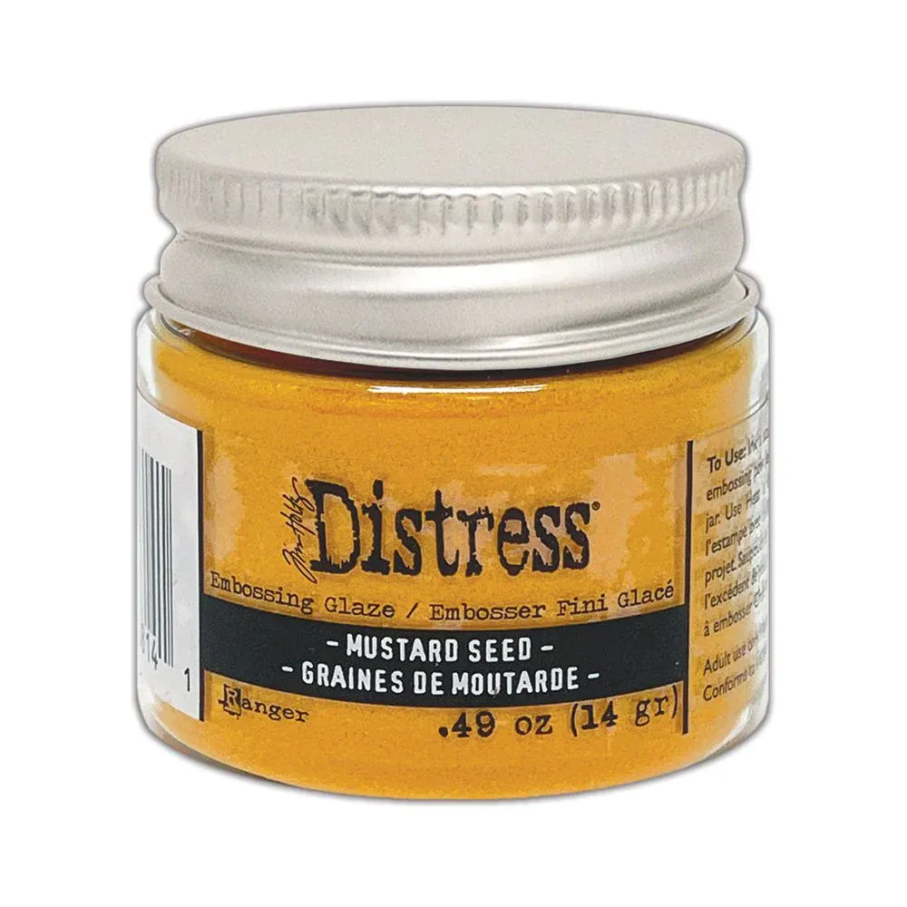 Distress Embossing Glaze: Dried Marigold