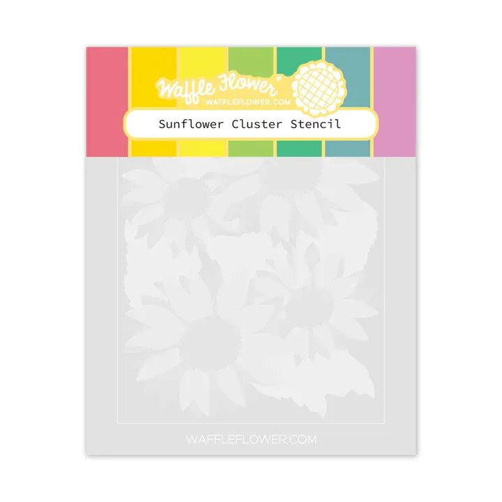 Sunflower Cluster Die &amp; Stencil