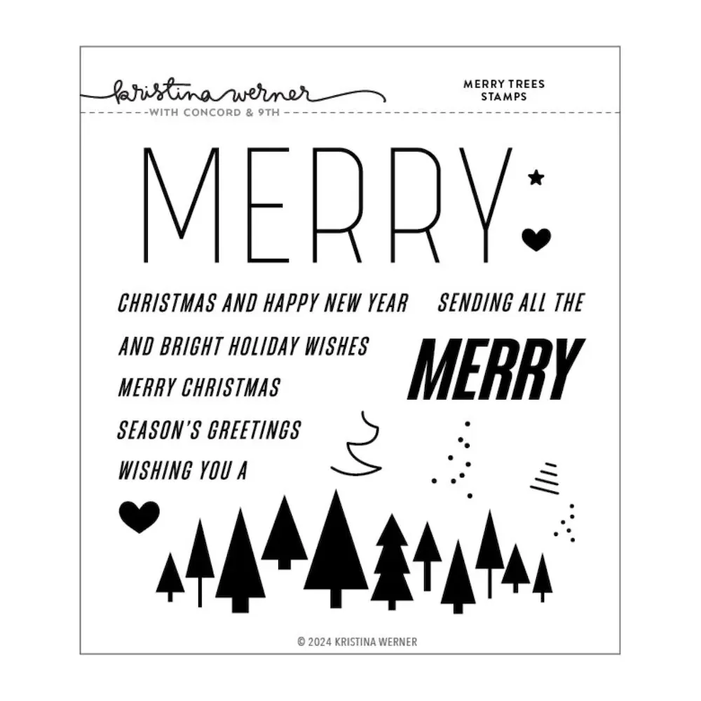 Merry Trees Stamp And Die